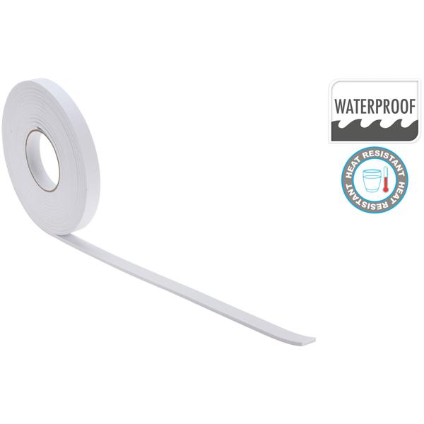 Zugluft Dichtungsstreifen, 6 m x 2 cm, 5 mm dick, selbstklebend