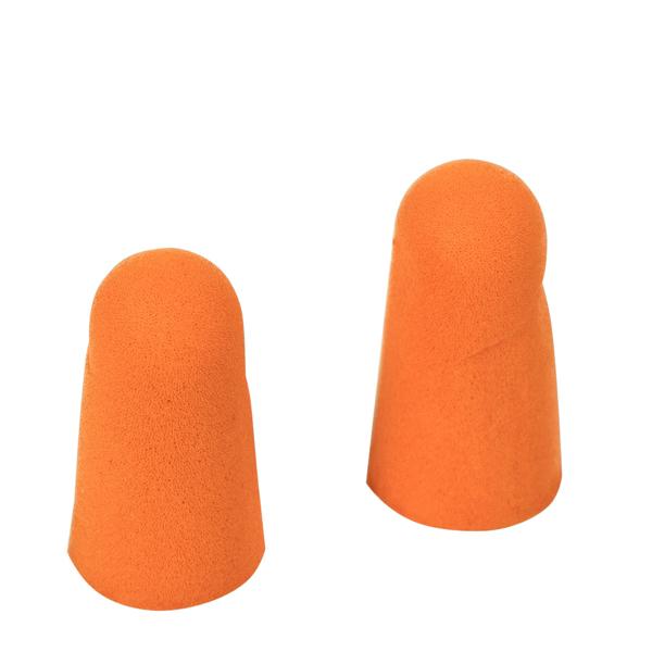 2er-Set Reise Schlafset - Schlafmaske mit Ohrstöpseln - Schutz vor Licht & Lärm - Anpassbar, wiederverwendbar, waschbar - Schwarz/Orange