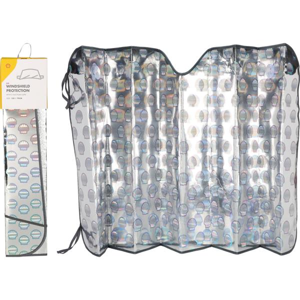 2er-Set SHELL Windschutzscheibenabdeckung - Ganzjahresschutz vor Eis, Frost, Schnee & UV-Strahlung - 150x70cm, magnetisch, reissfest, universell für PKW