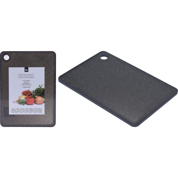 6er-Set Schneidebrett Marmoroptik - Rutschfeste Frühstücksbretter 23x16x1cm - Kunststoff, spülmaschinengeeignet, klingenschonend & hygienisch