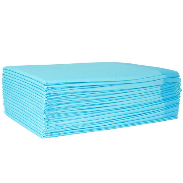 XL-Packung Trainingspads für Hunde (100 Stück): 5-lagige, extra saugfähige Welpenunterlagen, auslaufsicher, 60x90 cm - saugstark u. hygienisch