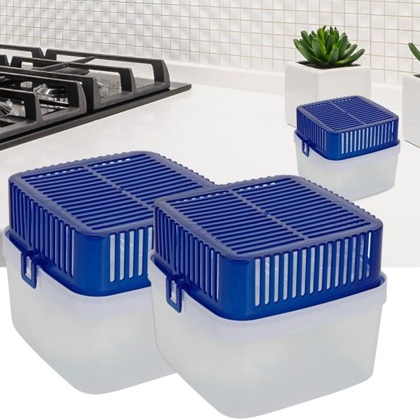 2er-Set Schimmel-Stopper Luftentfeuchter, 1,8L, mit 4 x Granulat – Trockene Räume, Schutz für Keller, Garage & Wohnwagen, zuverlässig