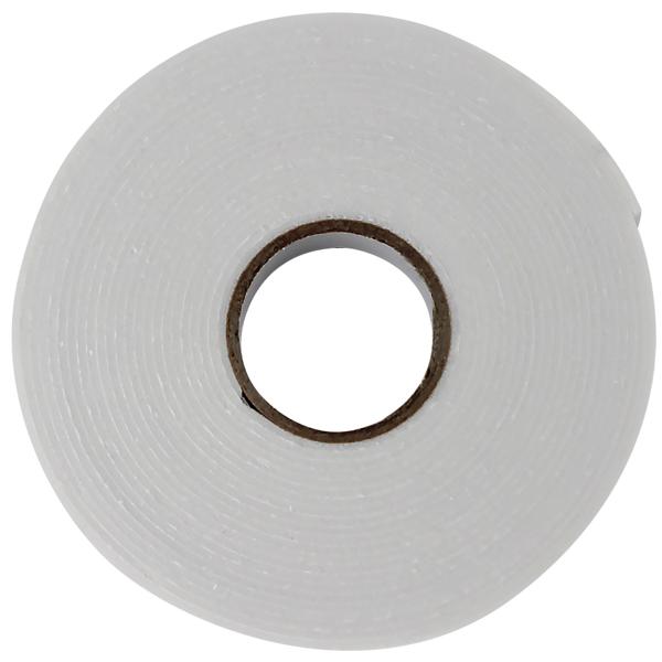 Starkes doppelseitiges Klebeband (5m, weiss): Vielseitiges Montageband für zuverlässige Befestigung. Extra starker Halt für viele Anwendungen