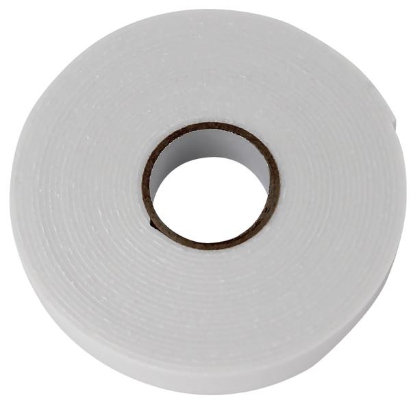 Starkes doppelseitiges Klebeband (5m, weiss): Vielseitiges Montageband für zuverlässige Befestigung. Extra starker Halt für viele Anwendungen