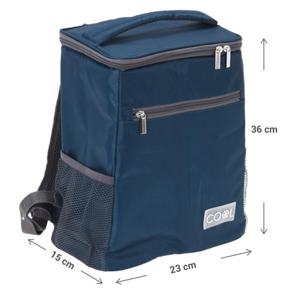 2er-Set Kühlrucksack, Nylongewebe, wasserabweisend, 10 l, hält Lebensmittel & Getränke stundenlang kühl, ideal für Picknick, Camping & Festivals