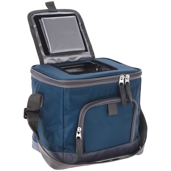 2er-Set Kühltaschen - 8 Liter Volumen - Blau - Ideal für Picknick, Schwimmbad & Ausflüge - Isoliertasche mit Schultergurt - Robust - Leicht zu reinigen