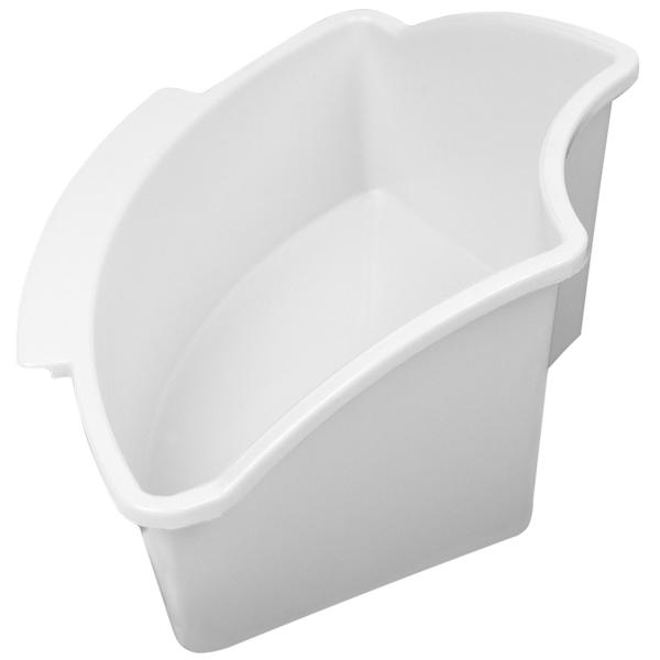 Servierschale 6 Fächer mit Deckel Ø 33 cm - Snacktray für Chips, Snacks, Fingerfood - Robust, leicht, transparent - Schutz vor Staub, Insekten