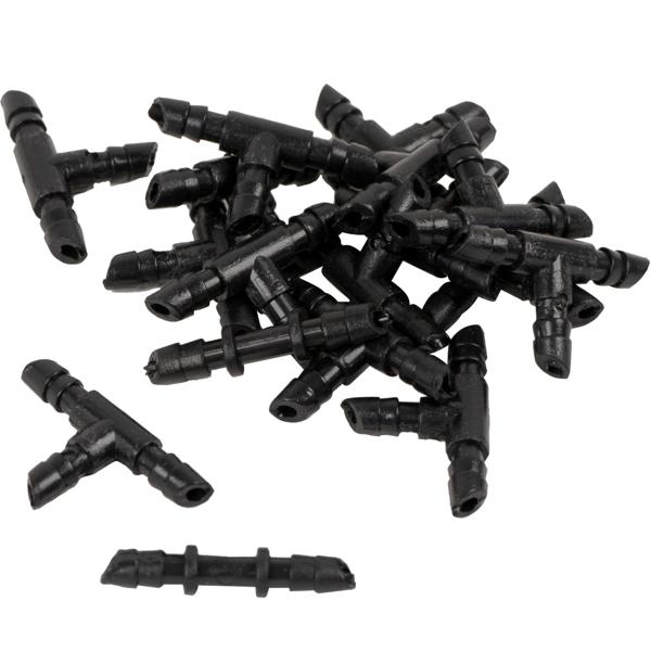 142-tlg. Pflanzen-Bewässerungssystem: 46m anpassbarer Schlauch + Filter, Düsen & Schellen für zeitsparende, effiziente Bewässerung