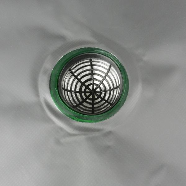 Robuste, faltbare 500 Liter Regentonne, schwarz - mit Wasserhahn und Schlauchanschluss, mobile Regenwasserlösung für jeden Garten