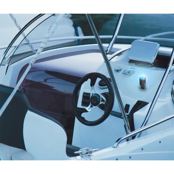 Universal Autoalarm - 110 dB Sirene & Bewegungssensor für PKW/Van Diebstahlschutz - 12-24V Zigarettenanzünder-Akku, inkl. Fernbedienung, LED