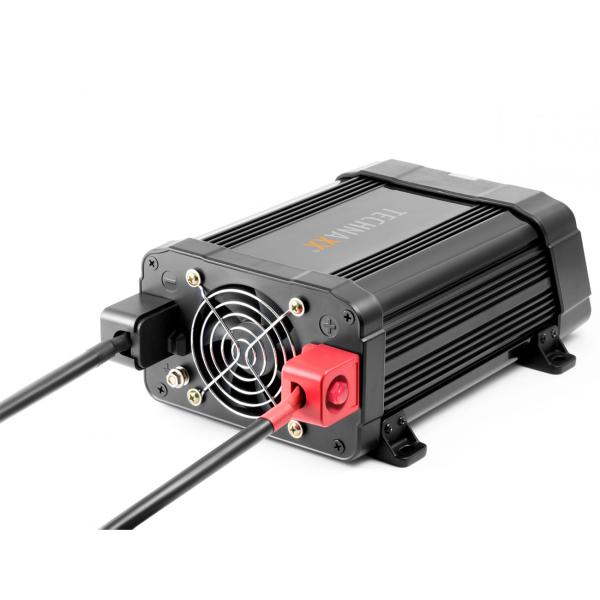 12V auf 230V Wechselrichter, 2x USB-A (3,1A gesamt) – Hochwertiger Spannungswandler, robuste Stromversorgung für unterwegs