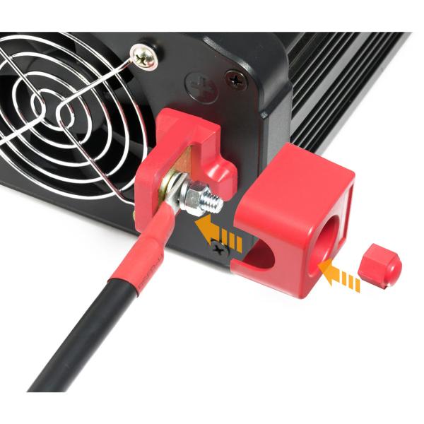 12V auf 230V Wechselrichter, 2x USB-A (3,1A gesamt) – Hochwertiger Spannungswandler, robuste Stromversorgung für unterwegs