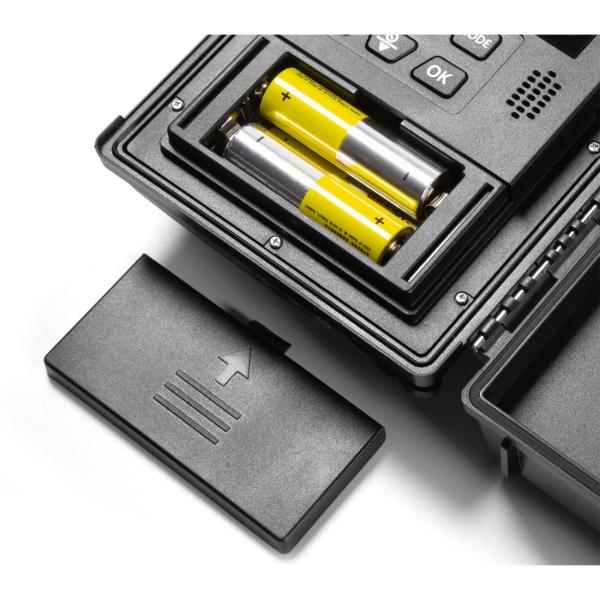 Full-HD-Zeitraffer-Kamera, 1080p, CMOS 2 MP Sensor, Timelapse Kamera mit Foto- und Videofunktion, IP66, LED Licht für Nachtaufnahmen 