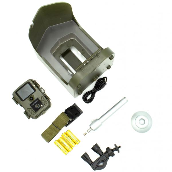 8 MP Outdoor-Vogelkamera mit PIR, Futter & Wasser: Tag/Nacht-Aufnahmen, IP56-Wetterfest, Geniale Vogelbeobachtung