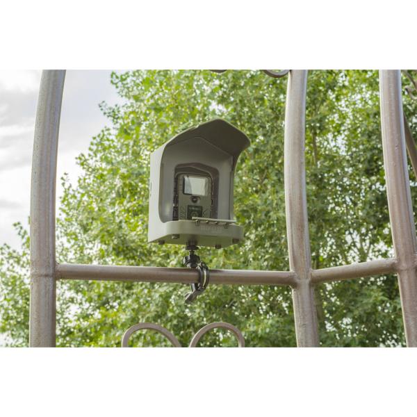 8 MP Outdoor-Vogelkamera mit PIR, Futter & Wasser: Tag/Nacht-Aufnahmen, IP56-Wetterfest, Geniale Vogelbeobachtung