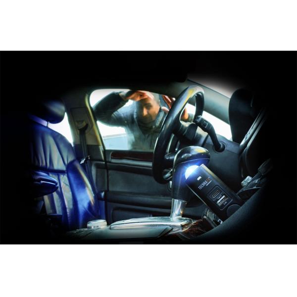 Universal Autoalarm, 24V, 105dB Sirene, PIR-Sensor, Panikalarm – mit Fernbedienung & USB-C, umfassender Diebstahlschutz für Fahrzeuge