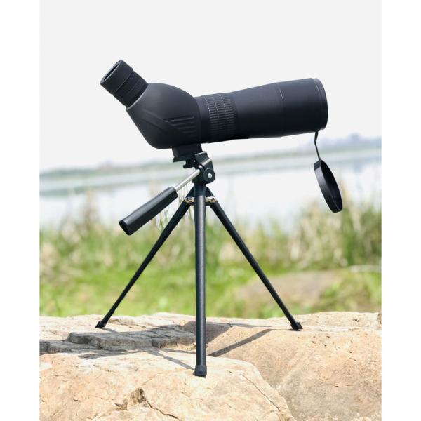 Reisespektiv - 20-60x Zoom für Jagd, Tierbeobachtung & Sport - Tischstativ, 60mm Objektiv, Brillenträger geeignet - 840g, 33x15x7cm