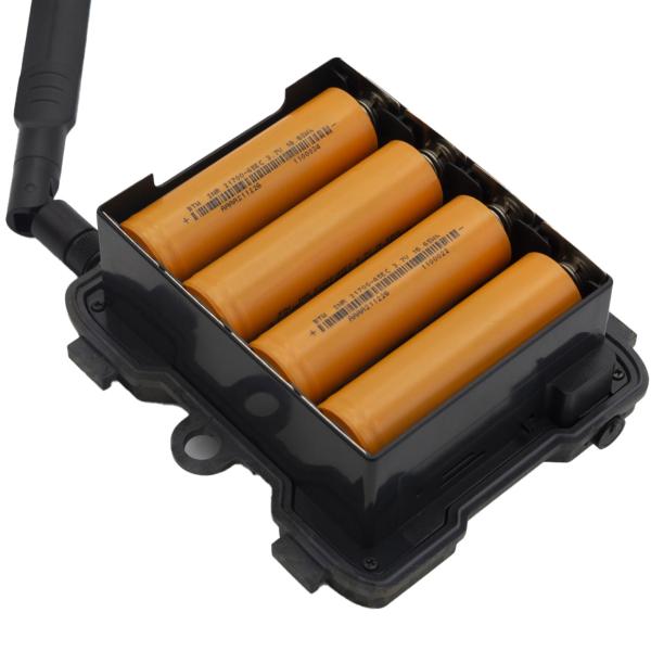 Solar-Wildkamera 4G-LTE mit IR-Nachtsicht – FullHD-Überwachungskamera mit PIR-Bewegungsmelder & App-Zugriff, IP66