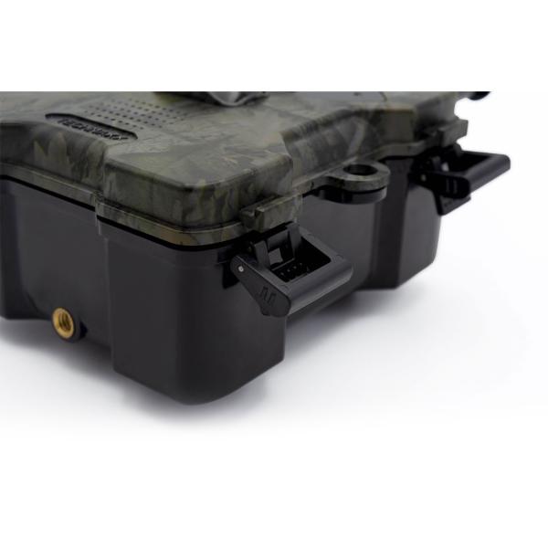 Solar-Wildkamera 4G-LTE mit IR-Nachtsicht – FullHD-Überwachungskamera mit PIR-Bewegungsmelder & App-Zugriff, IP66