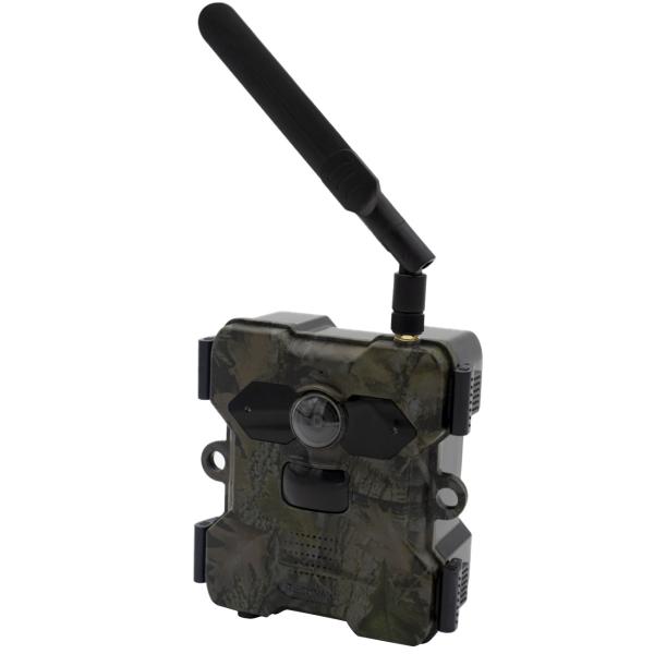 Solar-Wildkamera 4G-LTE mit IR-Nachtsicht – FullHD-Überwachungskamera mit PIR-Bewegungsmelder & App-Zugriff, IP66