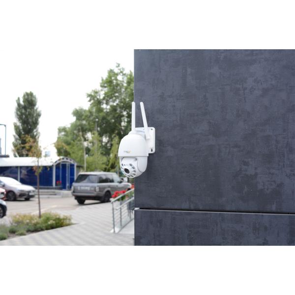 Full HD Dome-Überwachungskamera, WLAN & App, IP66, weiss, Nachtsicht – inkl. Montagematerial, umfassende Sicherheitslösung