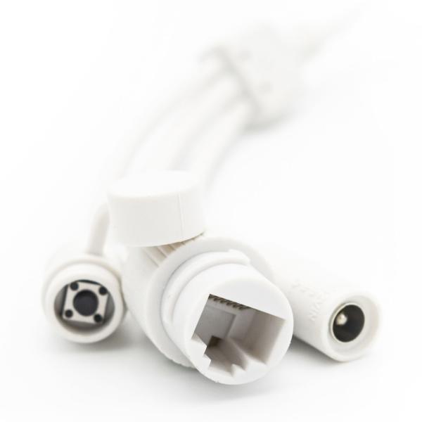 Full HD Dome-Überwachungskamera, WLAN & App, IP66, weiss, Nachtsicht – inkl. Montagematerial, umfassende Sicherheitslösung