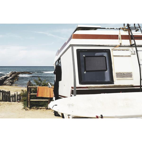 Solar Erhaltungs-Ladegerät für Auto- / PKW-Batterie 12V 10W - Tiefentladeschutz für Wohnmobile & selten genutzte Fahrzeuge - Einfache Montage mit Saugnäpfen