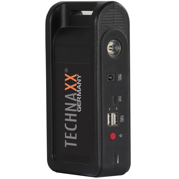 Profi Powerbank Auto Starthilfe Kit - Jump Starter 500A für Benzin/Diesel - LED-Lampe, 12000mAh LiFePO4-Akku, 2x USB-A - Kompakt