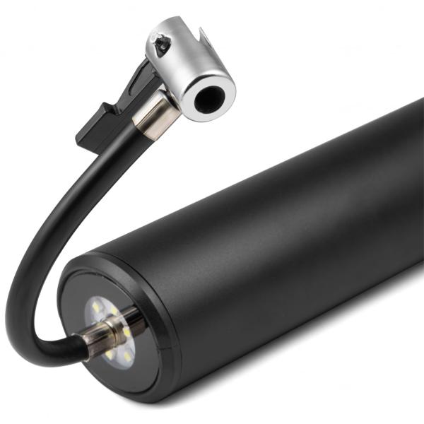 Akku Kompressor Luftpumpe mit starkem 6000mAh Akku - Für Reifen, Bälle uvm. - mit Digital-Anzeige & heller LED Leuchte