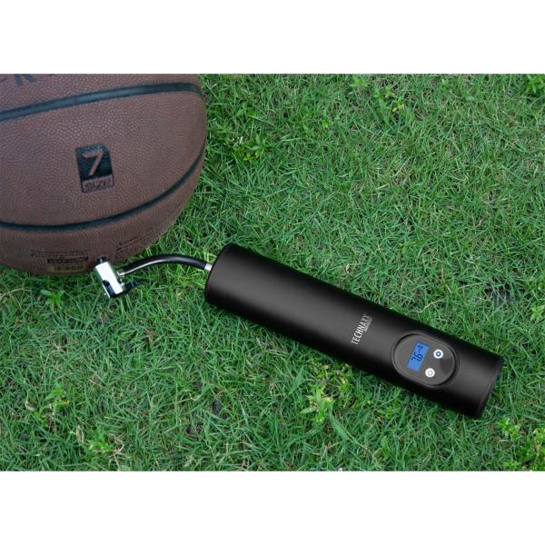 Akku Kompressor Luftpumpe mit starkem 6000mAh Akku - Für Reifen, Bälle uvm. - mit Digital-Anzeige & heller LED Leuchte