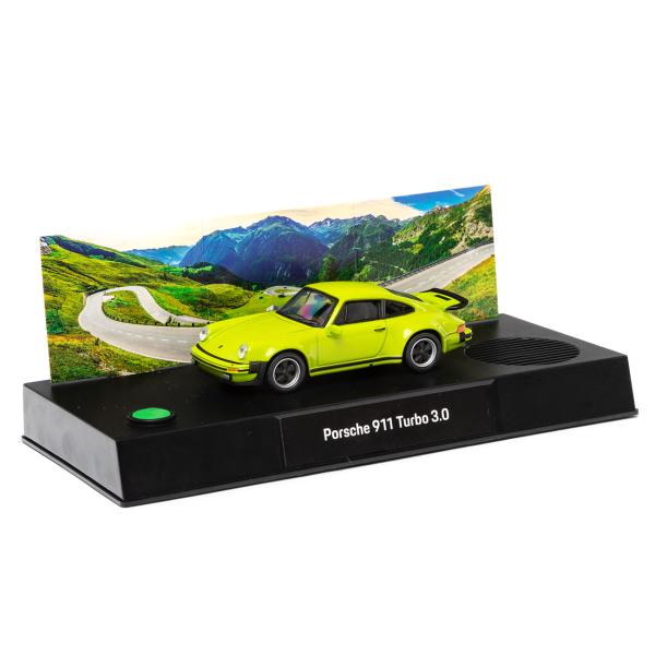 Adventskalender, Modellauto Porsche 911 Turbo, Massstab 1:43, Mit Soundmodul