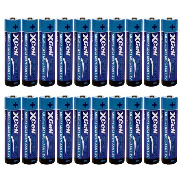 20er-Pack AAA-Batterien: Micro, LR03, Alkaline, 1,5V – Langlebige und starke Energie für jeden Bedarf, für alle Geräte
