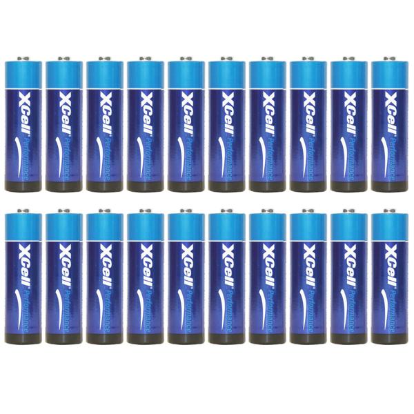 20er-Set AA Mignon-Batterien (LR06): Alkaline, 1,5V – Langanhaltende Power für den täglichen Gebrauch, hohe Leistung