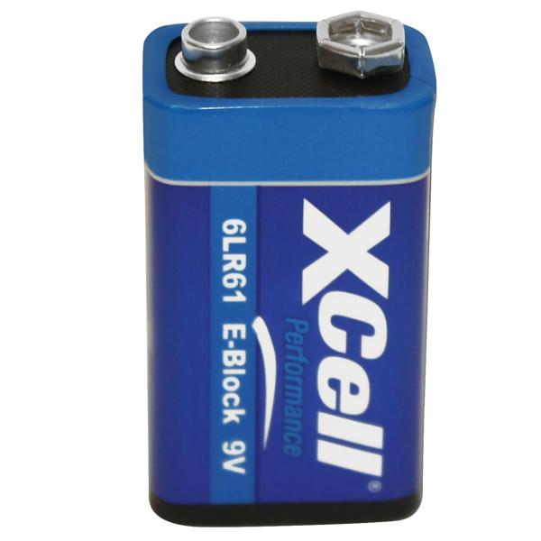 2er-Set 9V-Block Batterien - 6LR61 Alkaline Performance für langlebige Energie - Auslaufsicher - Ideal für Fernbedienungen, Spielzeug, Wanduhren, Radios