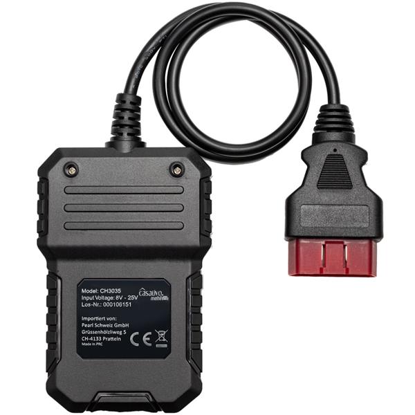 OBD2-Diagnosegerät für Auto-Fehlersuche – liest & löscht Fehlercodes, erkennt Motordaten in Echtzeit, kompatibel mit Benzin- & Diesel-Fahrzeugen