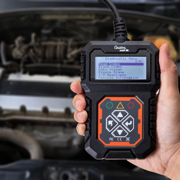 OBD2-Diagnosegerät für Auto-Fehlersuche – liest & löscht Fehlercodes, erkennt Motordaten in Echtzeit, kompatibel mit Benzin- & Diesel-Fahrzeugen