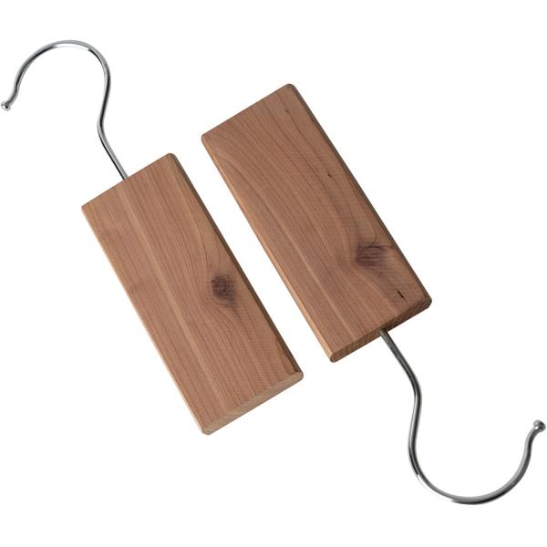 Zedernholz-Mottenschutz (2er-Set) – Natürliche Zedernholz-Blöcke zum Aufhängen, effektiver Mottenschutz für Kleiderschrank & Vorratsschrank