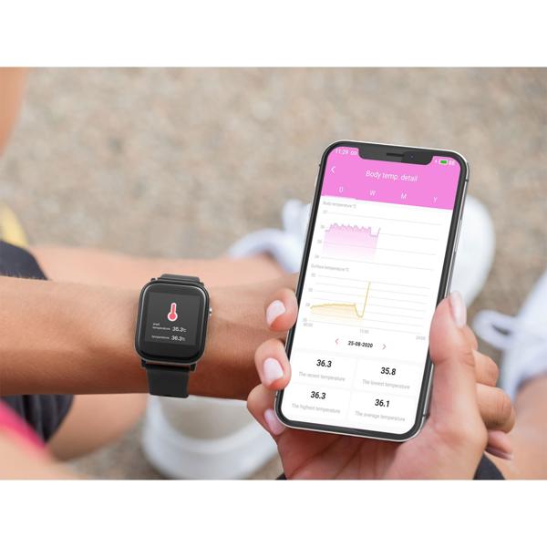 Smartwatch & Fitness Uhr für Damen & Herren - mit Schlafanalyse & Kalorienverbrauch für mehr Leistung - inkl. Benachrichtigung, IP67 robust