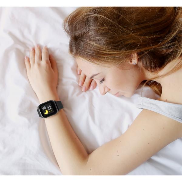 Smartwatch & Fitness Uhr für Damen & Herren - mit Schlafanalyse & Kalorienverbrauch für mehr Leistung - inkl. Benachrichtigung, IP67 robust