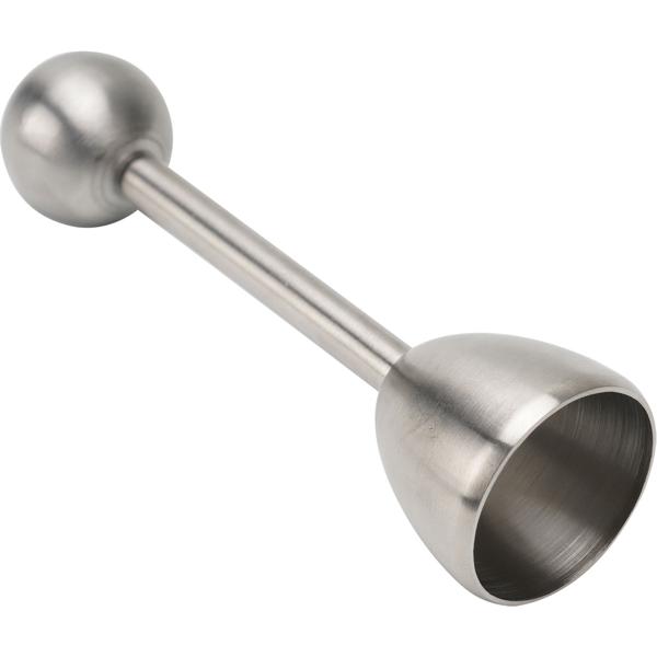 Eierköpfer aus Edelstahl – Praktischer Eieröffner für harte & weiche Eier, spülmaschinen-geeignet – Perfekte Bruchstelle