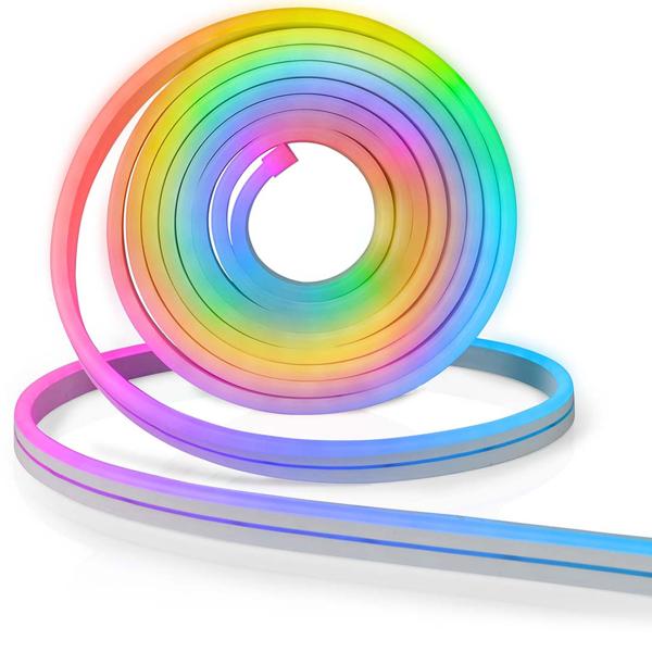 WLAN-LED-Streifen 5m – RGB & DreamColor, 2700K, 60 LEDs/m – App-steuerbar, dimmbar & vielseitig einsetzbar – für stimmungsvolle Beleuchtung 