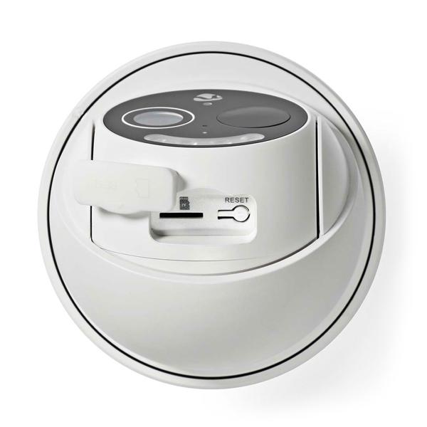 Full-HD Solar WLAN IP-Kamera mit Nachtsicht: Kabellose Outdoor-Überwachung (IP65) weiss, App, für zuverlässige Sicherheit rund ums Haus