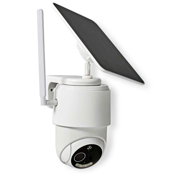 4G Solar Überwachungskamera mit Schwenkfunktion – Kabellose Outdoor-Kamera FullHD, Nachtsicht in Farbe, Bewegungsmelder & Alarm, IP65