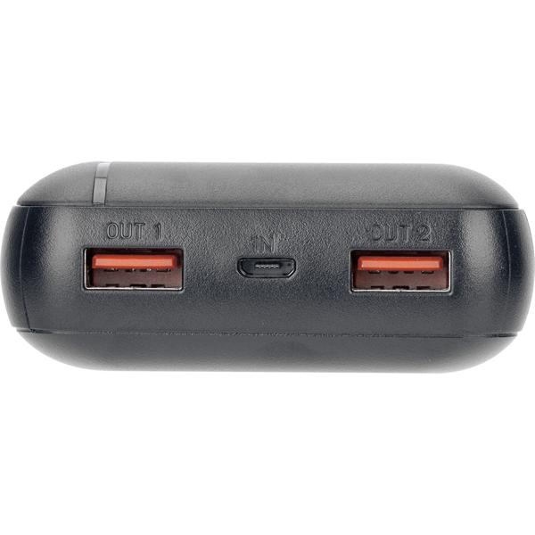 Powerbank mit 3 USB Ports, 20.000 mAh, USB-C & 2 USB-A Ports, Quick Charge 3.0, für iPhone 16, 15, 14, 13, 12, Pro/Max Samsung, iPad, Huawei