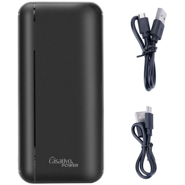 Powerbank mit 3 USB Ports, 20.000 mAh, USB-C & 2 USB-A Ports, Quick Charge 3.0, für iPhone 16, 15, 14, 13, 12, Pro/Max Samsung, iPad, Huawei