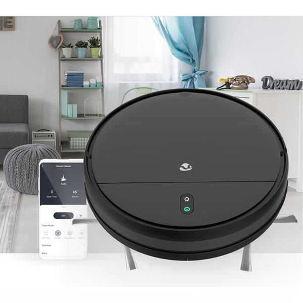 SmartLife Reinigungsroboter, Saugroboter mit Spot-Modus, Wischroboter mit App Steuerung Android / iOS, Staubsauger Roboter