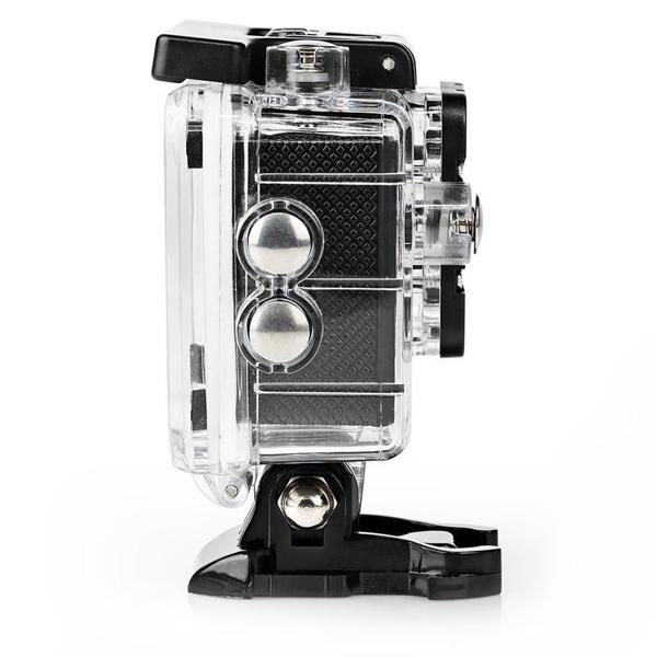 Full-HD Action Cam (1080p, 12MP) mit Wi-Fi & App: Wasserdicht bis 30m, schwarz - für Outdoor-Sport, Tauchen und unvergessliche Momente