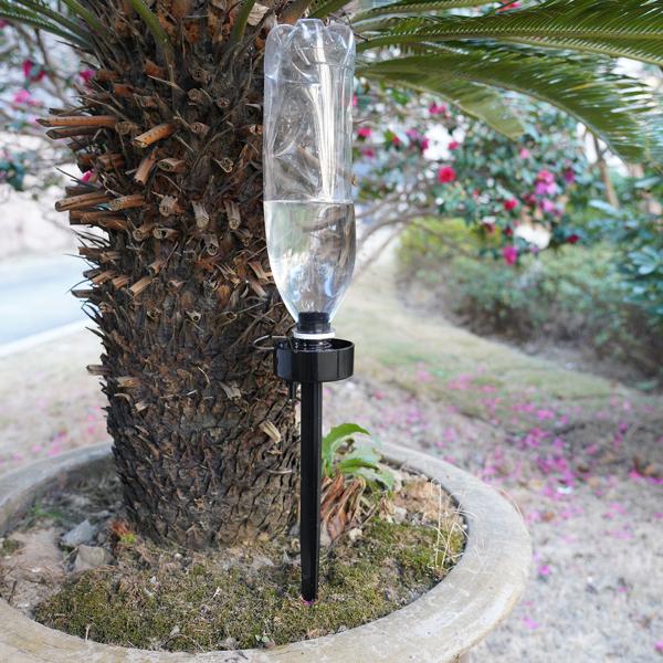 Bewässerungssystem für PET-Flaschen (6er-Set): Regulierbar - Pflanzenbewässerung für Urlaub, Balkon, Zimmer - Einfach genial