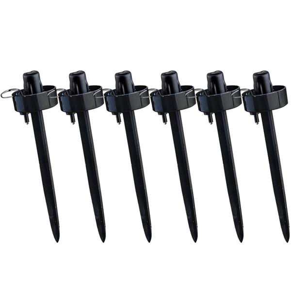 Bewässerungssystem für PET-Flaschen (6er-Set): Regulierbar - Pflanzenbewässerung für Urlaub, Balkon, Zimmer - Einfach genial