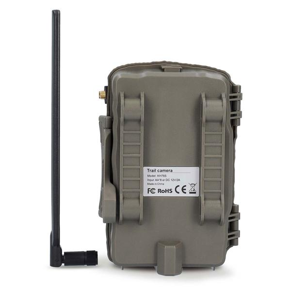 Full-HD-Trail Wildkamera, 4G, 30MP, 1080p, CMOS, IR Nachtsicht, PIR Bewegungssensor, Zeitraffer, IP66, Camera Trap Wireless App